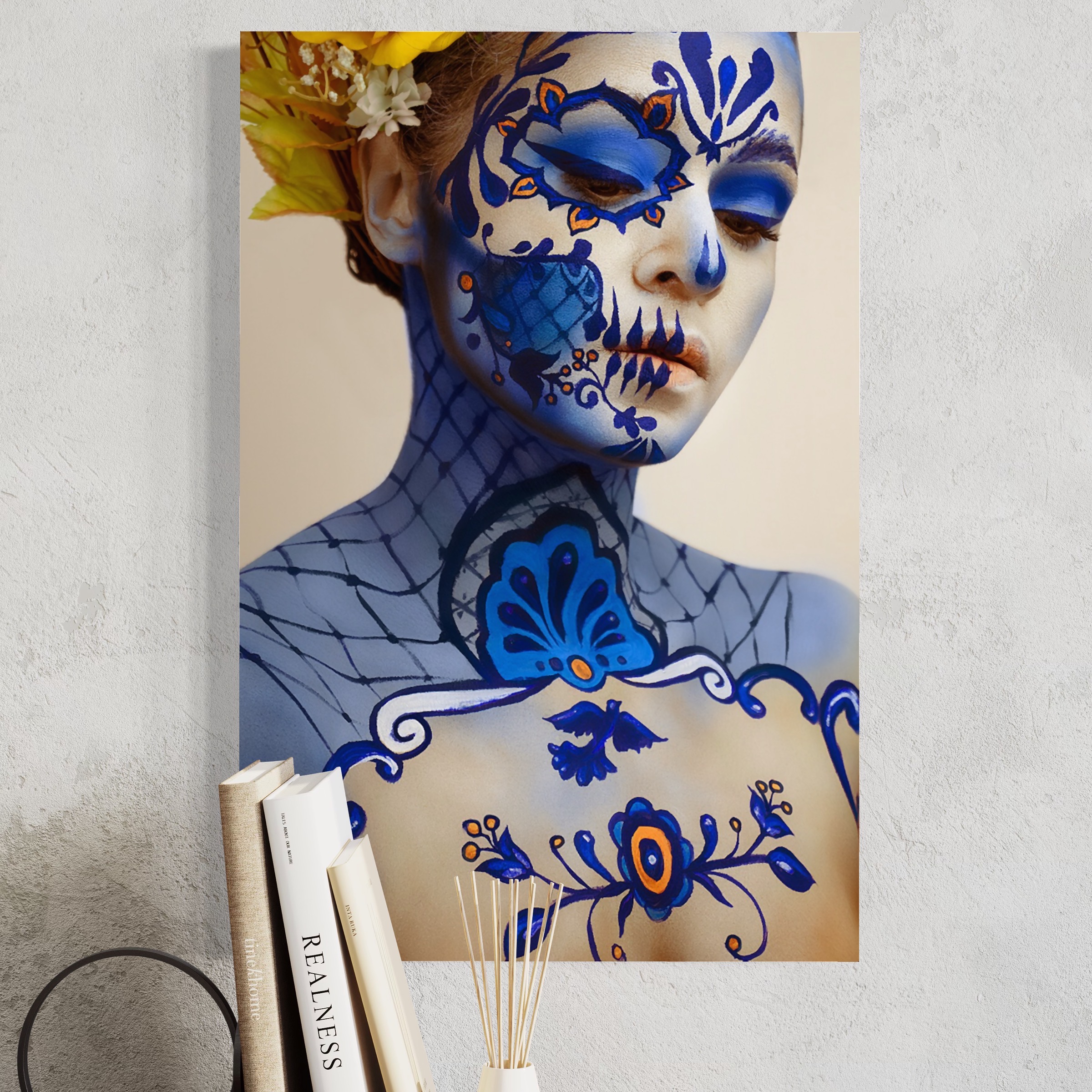Catrina Talavera Limited Edition Luxury Acrylic Fine Art Makeup Print