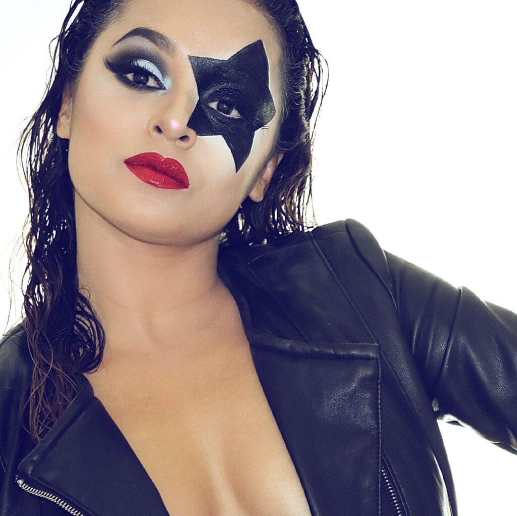 Kiss Rock Band Inspired Makeup Art