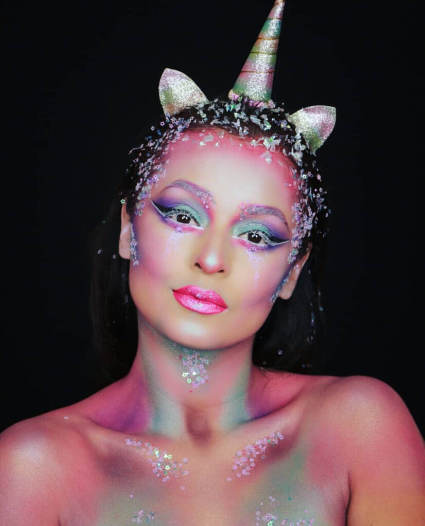 Fantasy Unicorn Makeup Art